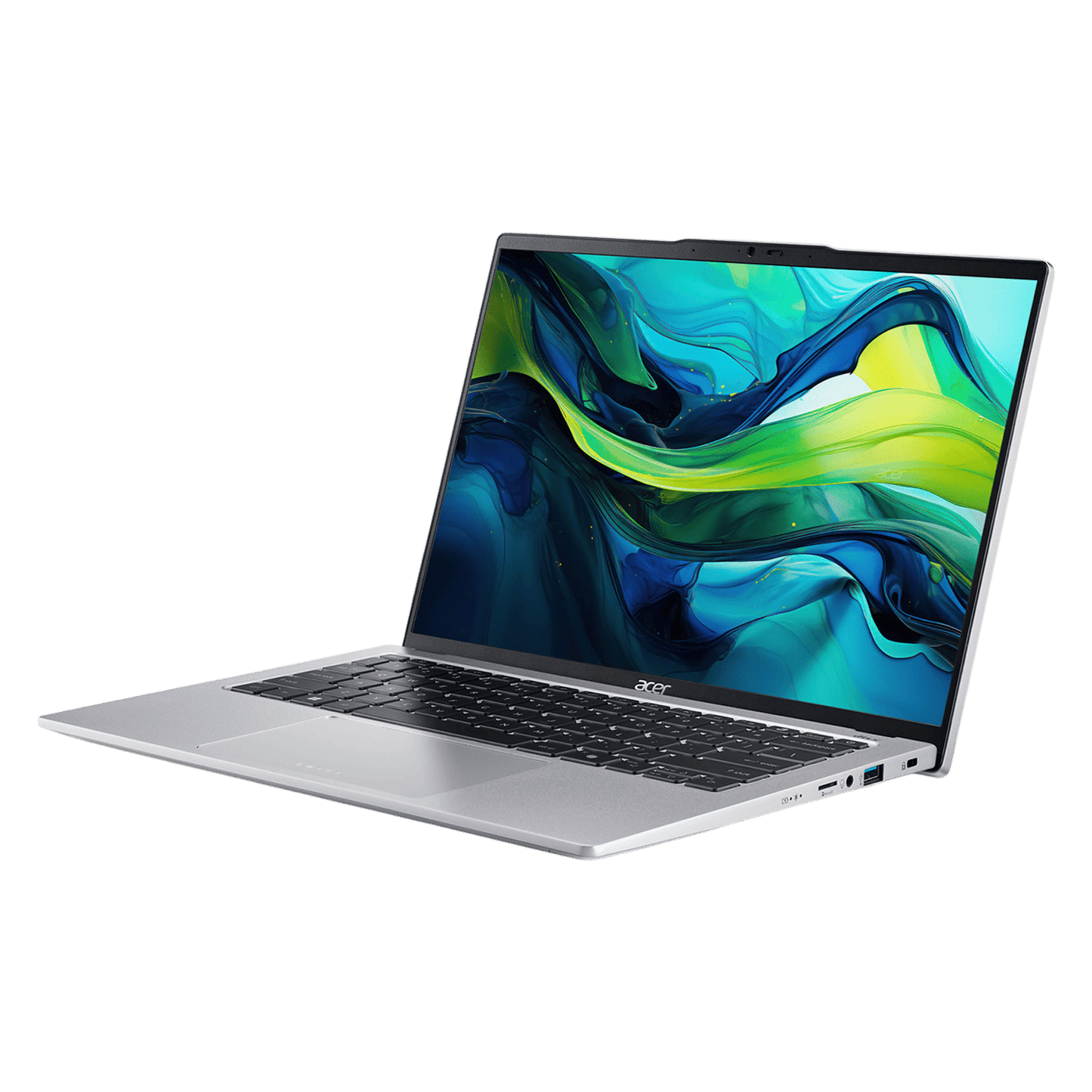 acer Swift Go SFG14-73T-58PZ Intel Core Ultra 5 Touchscreen Thin & Light Laptop (16GB, 512GB SSD, Windows 11 Home, 14 inch LCD IPS Display, MS Office 2021, Silver, 1.32 KG)