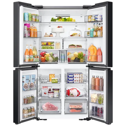 SAMSUNG RF65DB90BD12TL 650 Litres Frost Free French Door Convertible Refrigerator with Triple Cooling ( Clean White)