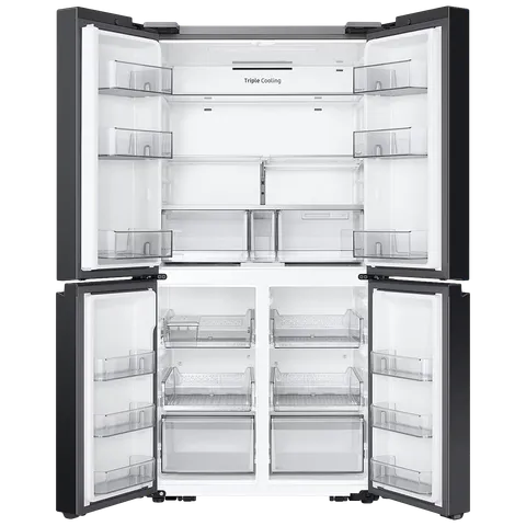 SAMSUNG RF65DB90BD12TL 650 Litres Frost Free French Door Convertible Refrigerator with Triple Cooling ( Clean White)