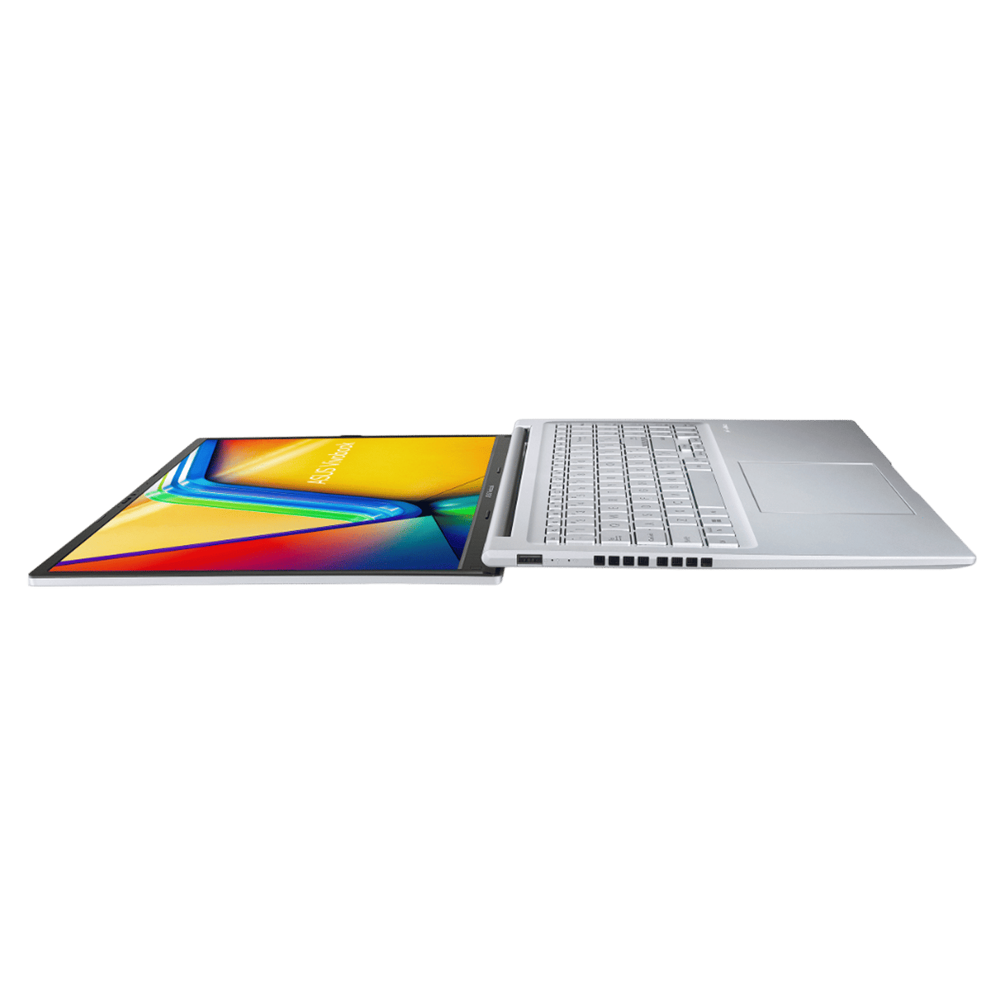 ASUS Vivobook 16 X1605ZAC-MB540WS Intel Core i5 12th Gen Thin & Light Laptop (16GB, 512GB SSD, Windows 11 Home, 16 inch WUXGA Display, MS Office Home and Student 2021, Transparent Silver, 1.88 KG)