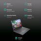HP Victus Intel Core i7 13th Gen Gaming Laptop (16GB, 512GB SSD, Windows 11 Home, 8GB Graphics, 15.6 inch 144 Hz Full HD IPS Display, NVIDIA GeForce RTX 4060, MS Office 2021, Mica Silver, 2.29 KG)