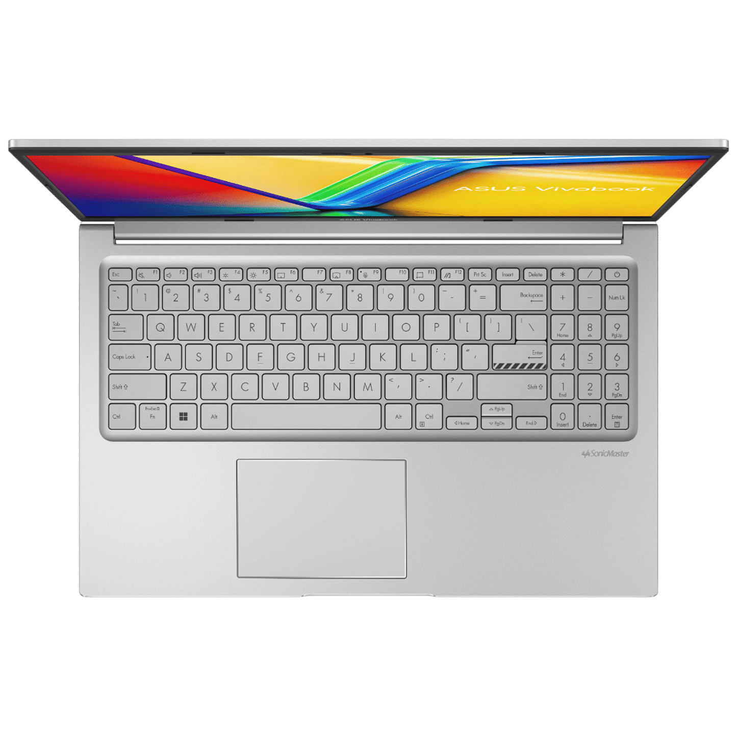 ASUS Vivobook 15 X1504VA-NJ320WS Intel Core i3 13th Gen Thin & Light Laptop (8GB, 512GB SSD, Windows 11 Home, 15.6 inch Full HD Display, MS Office Home & Student 2021, Cool Silver, 1.7 KG)