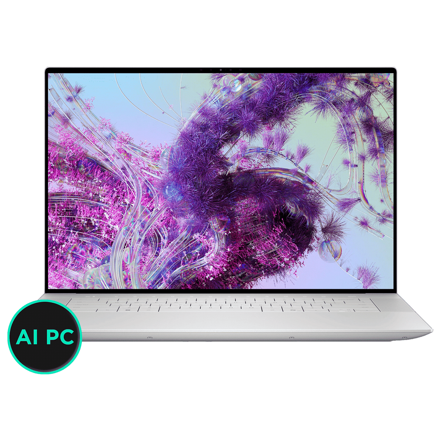 DELL XPS 16 Intel Core Ultra 7 Touchscreen Laptop (32GB, 1TB SSD, Windows 11 Home, 8GB Graphics, 16.3 inch UHD OLED Display, MS Office Home & Student 2021, Platinum, 2.20 KG)