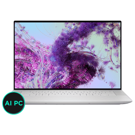 DELL XPS 16 Intel Core Ultra 7 Touchscreen Laptop (32GB, 1TB SSD, Windows 11 Home, 8GB Graphics, 16.3 inch UHD OLED Display, MS Office Home & Student 2021, Platinum, 2.20 KG)