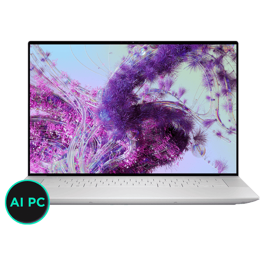 DELL XPS 16 Intel Core Ultra 9 Touchscreen Laptop (32GB, 1TB SSD, Windows 11 Home, 8GB Graphics, 16.3 inch OLED Display, MS Office & Student 2021, Platinum, 2.20 KG)