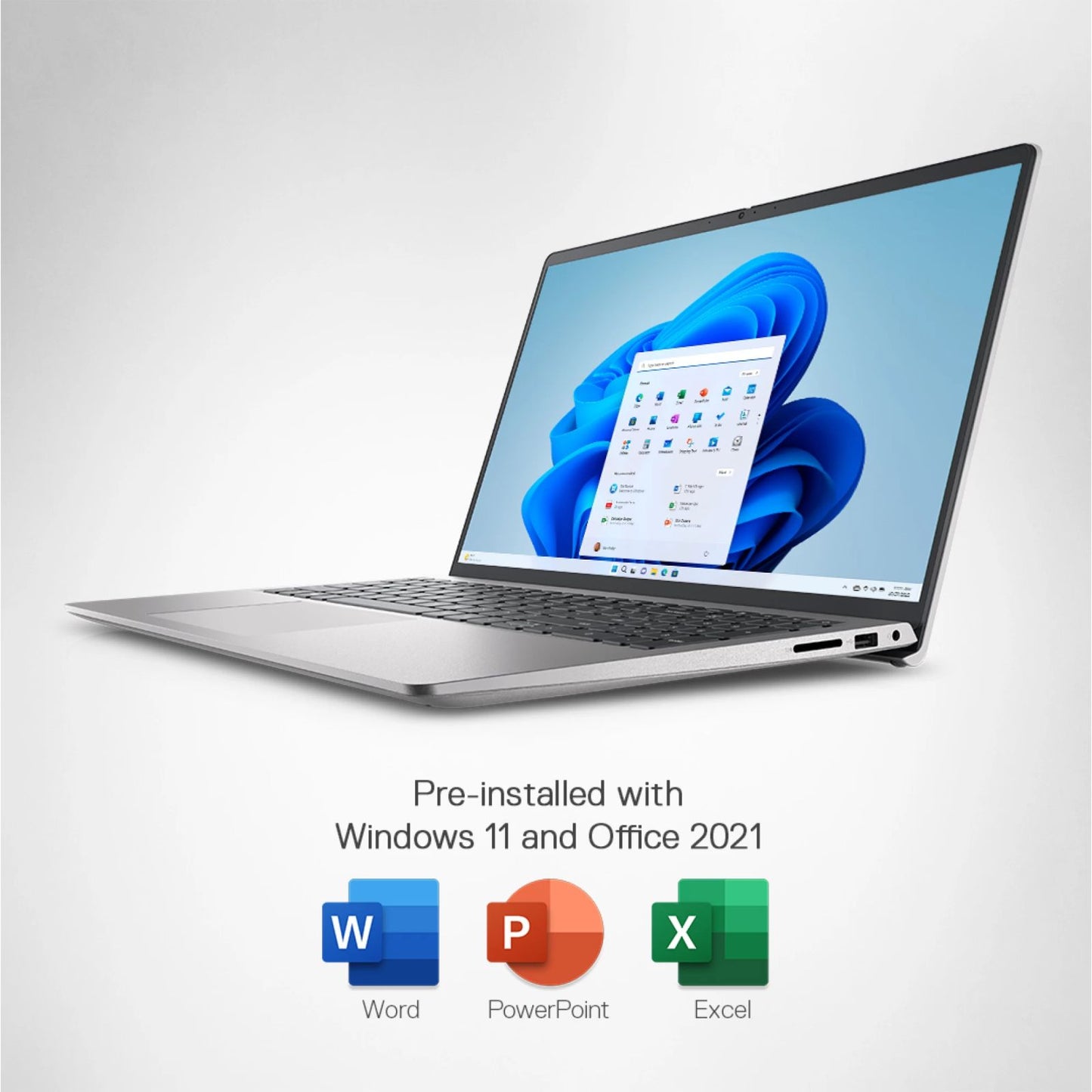 Dell Inspiron 15 3530 Intel Core i5 13th Gen Thin & Light Laptop (16GB, 512GB SSD, Windows 11 Home, 15.6 inch Full HD WVA IPS Display, MS Office Home & Student 2021, Platinum Silver, 1.62 KG)
