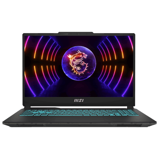 MSI Cyborg 15 A13VFK 1079IN Intel Core i7 13th Gen Gaming Laptop (16GB, 512GB SSD, Windows 11 Home, 8GB Graphics, 15.6 inch 144 Hz FHD Display, NVIDIA GeForce RTX 4060, MS Office Home & Student 2021, Translucent Black, 1.98 KG)