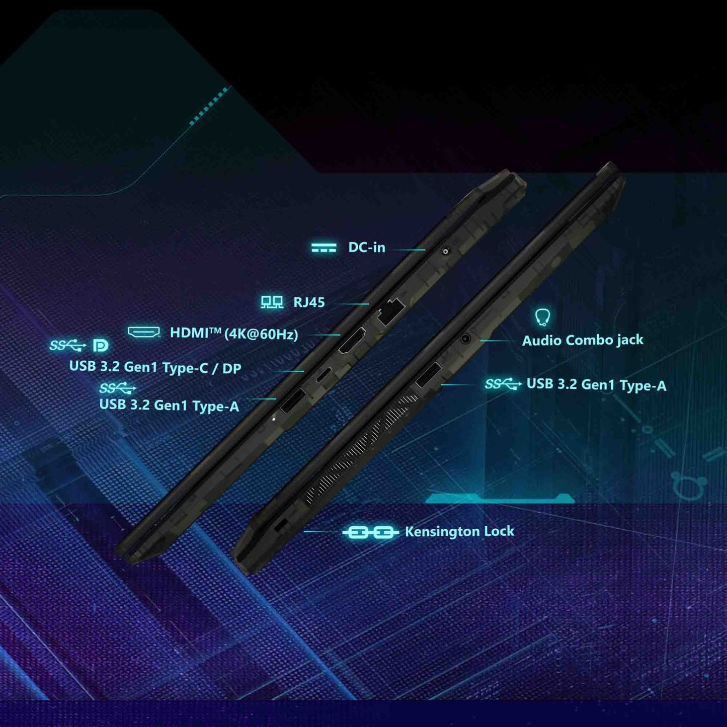 MSI Cyborg 15 A13VFK 1079IN Intel Core i7 13th Gen Gaming Laptop (16GB, 512GB SSD, Windows 11 Home, 8GB Graphics, 15.6 inch 144 Hz FHD Display, NVIDIA GeForce RTX 4060, MS Office Home & Student 2021, Translucent Black, 1.98 KG)