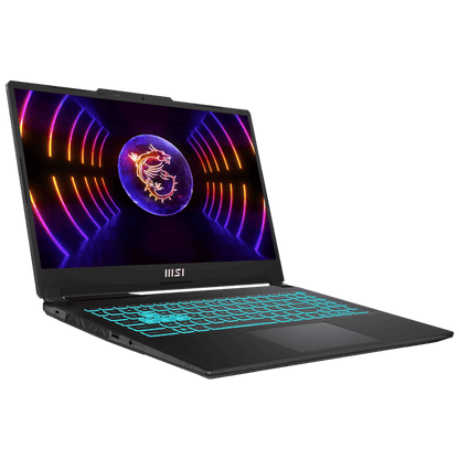MSI Cyborg 15 A13VFK 1079IN Intel Core i7 13th Gen Gaming Laptop (16GB, 512GB SSD, Windows 11 Home, 8GB Graphics, 15.6 inch 144 Hz FHD Display, NVIDIA GeForce RTX 4060, MS Office Home & Student 2021, Translucent Black, 1.98 KG)