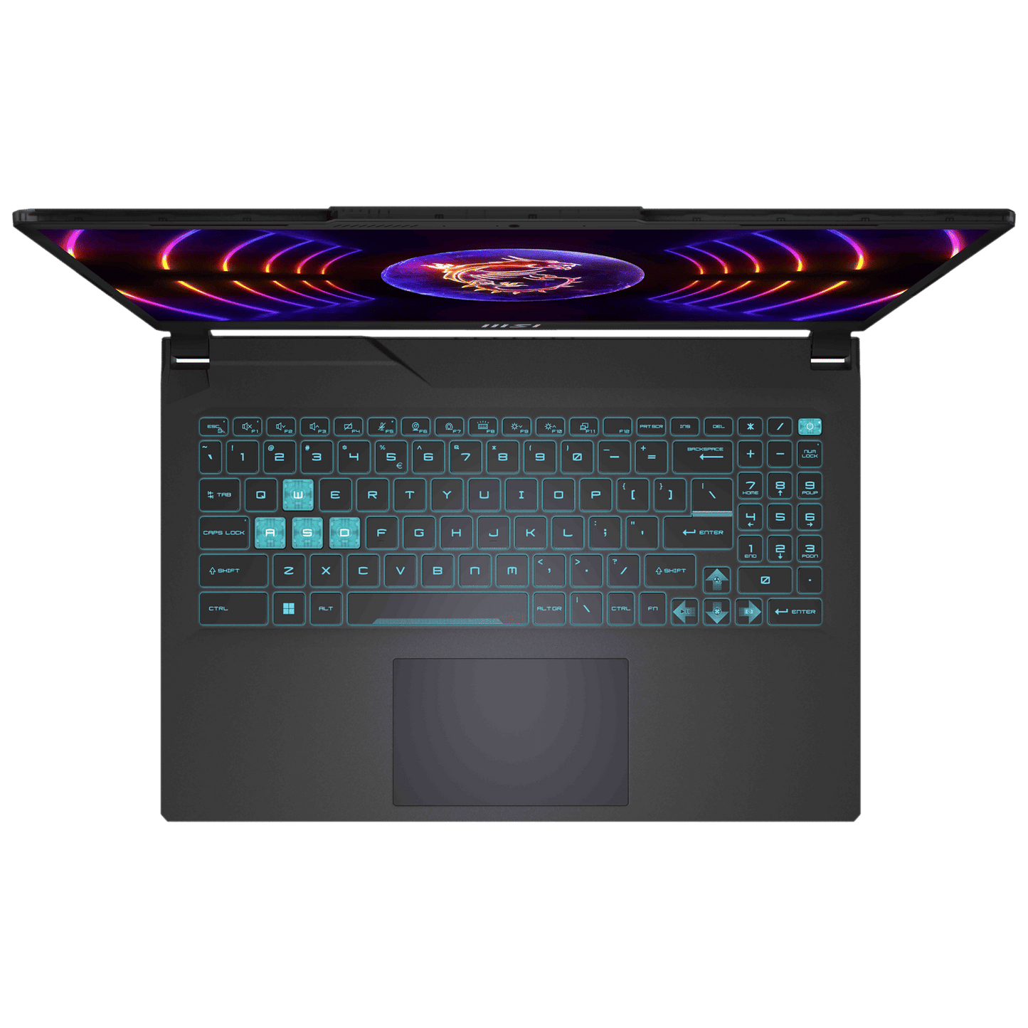MSI Cyborg 15 A13VFK 1079IN Intel Core i7 13th Gen Gaming Laptop (16GB, 512GB SSD, Windows 11 Home, 8GB Graphics, 15.6 inch 144 Hz FHD Display, NVIDIA GeForce RTX 4060, MS Office Home & Student 2021, Translucent Black, 1.98 KG)