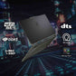 MSI Cyborg 15 AI A1VEK 096IN Intel Core Ultra 7 Gaming Laptop (16GB, 512GB SSD, Windows 11 Home, 6GB Graphics, 15.6 inch 144 Hz FHD Display, NVIDIA GeForce RTX 4050, MS Office Home & Student 2021, Translucent Black, 1.98 KG)