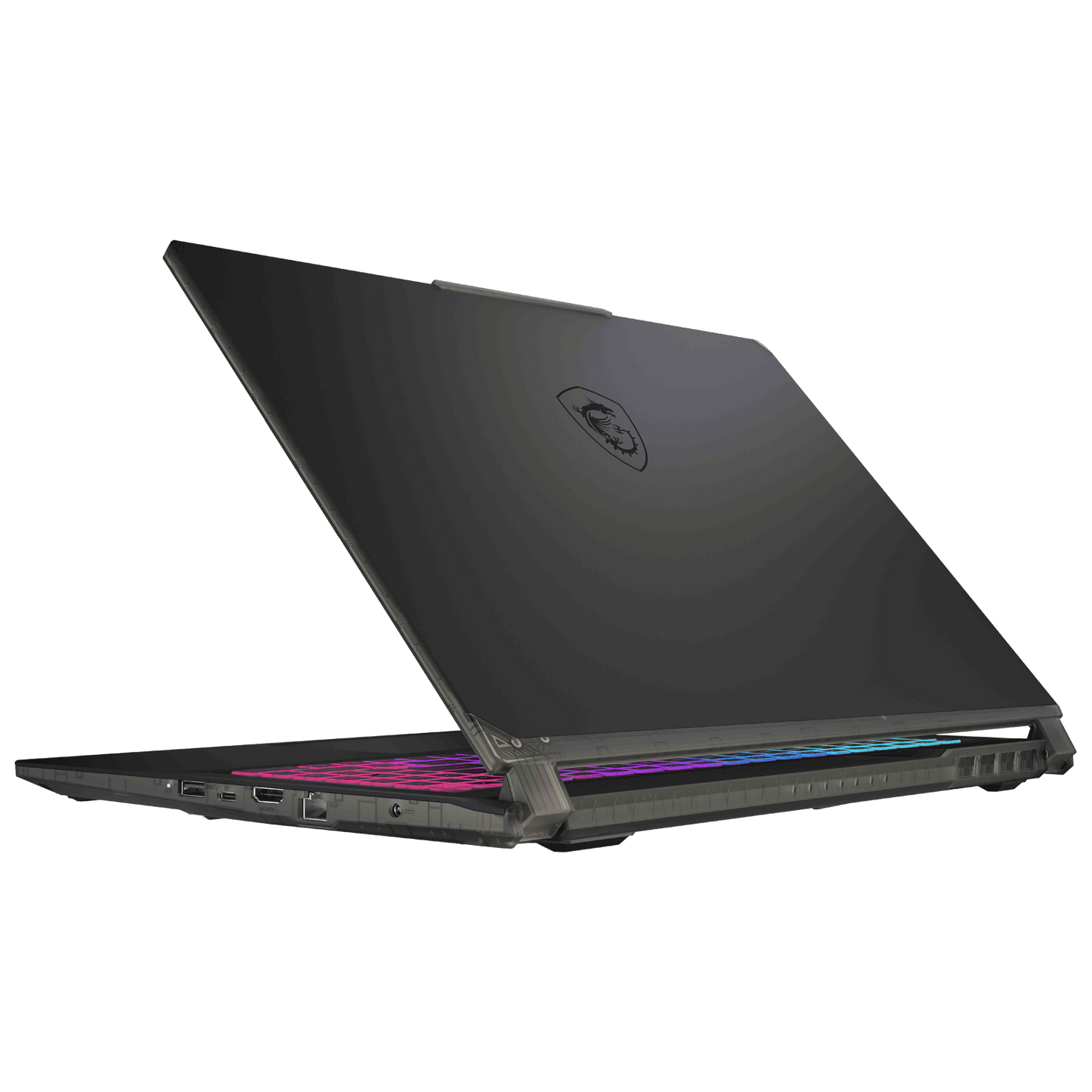 MSI Cyborg 15 AI A1VEK 096IN Intel Core Ultra 7 Gaming Laptop (16GB, 512GB SSD, Windows 11 Home, 6GB Graphics, 15.6 inch 144 Hz FHD Display, NVIDIA GeForce RTX 4050, MS Office Home & Student 2021, Translucent Black, 1.98 KG)