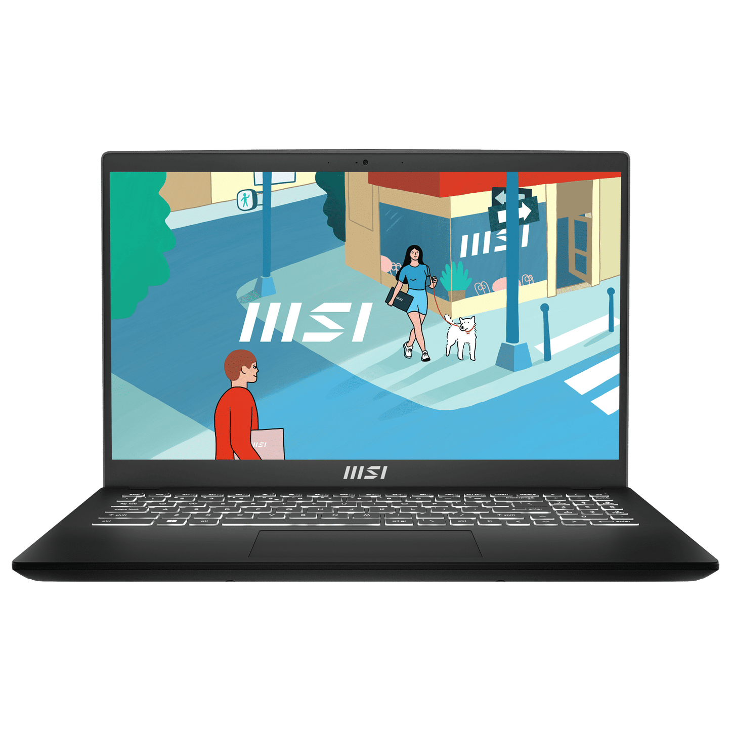 MSI Modern 15 H B13M 224IN Intel Core i9 13th Gen Business Laptop (16GB, 512GB SSD, Windows 11 Home, 15.6 inch Full HD IPS Display, MS Office 2021, Classic Black, 1.9 KG)