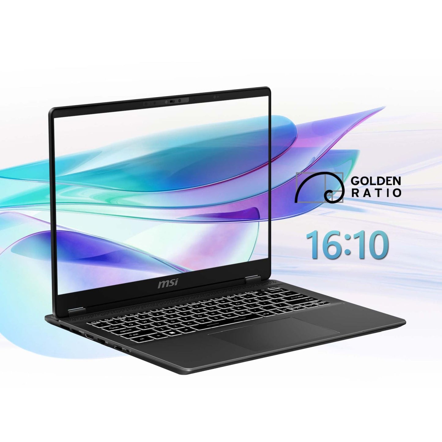 MSI Prestige 14 AI Evo C1MG 058IN Intel Core Ultra 5 Business Laptop (16GB, 512GB SSD, Windows 11 Home, 14 inch FHD Plus Display, MS Office 2021, Stellar Gray, 1.7 KG)