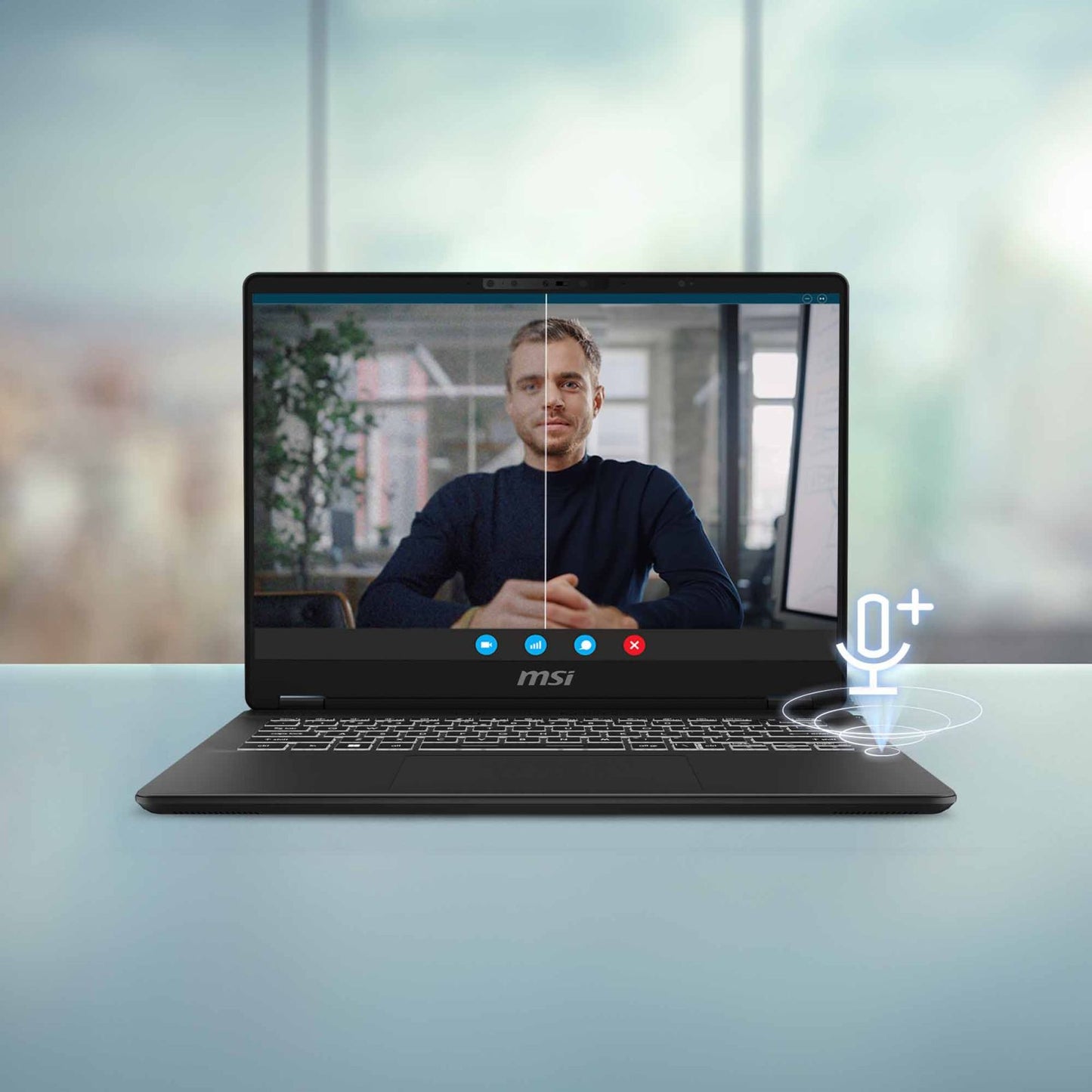MSI Prestige 14 AI Evo C1MG 058IN Intel Core Ultra 5 Business Laptop (16GB, 512GB SSD, Windows 11 Home, 14 inch FHD Plus Display, MS Office 2021, Stellar Gray, 1.7 KG)