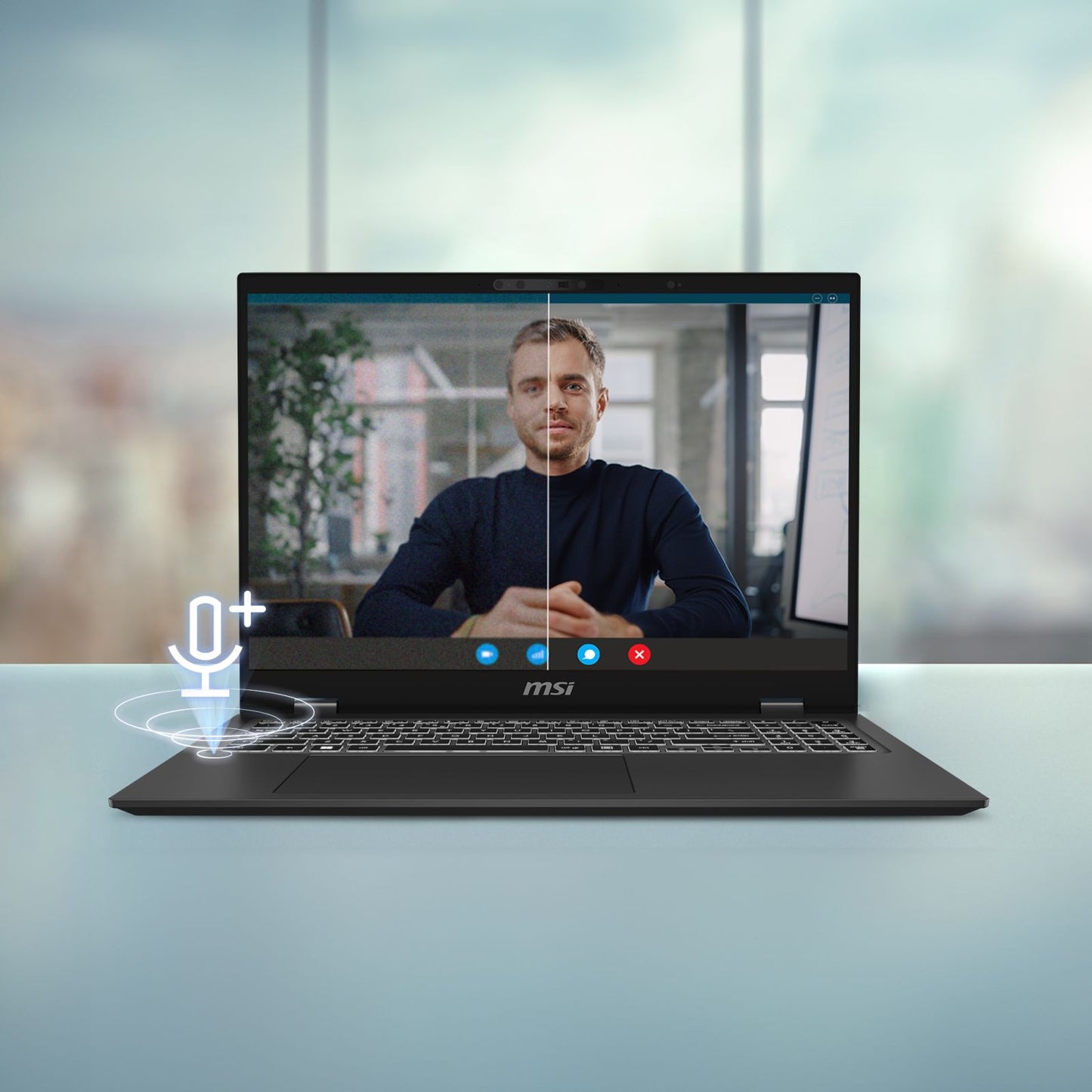 MSI Prestige 16 AI Evo B1MG 054IN Intel Core Ultra 7 Business Laptop (16GB, 512GB SSD, Windows 11 Home, 16 inch QHD Plus Display, MS Office 2021, Stellar Gray, 1.5 KG)