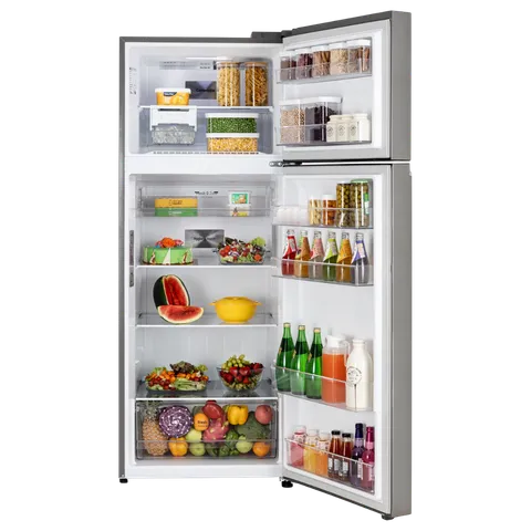 LG GL-T492MPZY 466 Litres 2 Star Frost Free Double Door Refrigerator with Door Cooling Plus ( Shiny Steel)