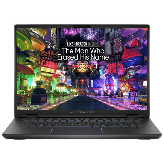 DELL Alienware m16 R2 Intel Core Ultra 9 Gaming Laptop (16GB, 1TB SSD, Windows 11 Home, 8GB Graphics, 16 inch 240 Hz QHD Plus Display, NVIDIA GeForce RTX 4060, MS Office Home & Student 2021, Dark Metallic Moon, 2.61 KG)