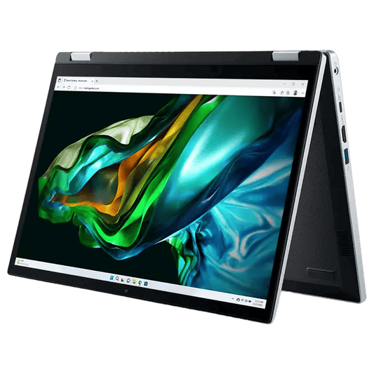 acer Aspire 3 Spin A3SP14-31PT Intel Core i3 Touchscreen 2-in-1 Laptop (8GB, 512GB SSD, Windows 11 Pro, 14 inch WUXGA IPS Display, MS Office 2021, Silver, 1.54 KG)