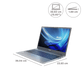 acer Aspire Lite AL15-53 Intel Core i3 13th Gen Thin & Light Laptop (8GB, 512GB SSD, Windows 11 Home, 15.6 inch Full HD Display, MS Office, Steel Gray, 1.59 KG)