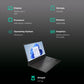 HP Omen 16 xd0020AX AMD Ryzen 7 Gaming Laptop (16GB, 1TB SSD, Windows 11 Home, 8GB Graphics, 16.1 inch 165 Hz FHD Display, NVIDIA GeForce RTX 4060, MS Office 2021, Shadow Black, 2.37 KG)