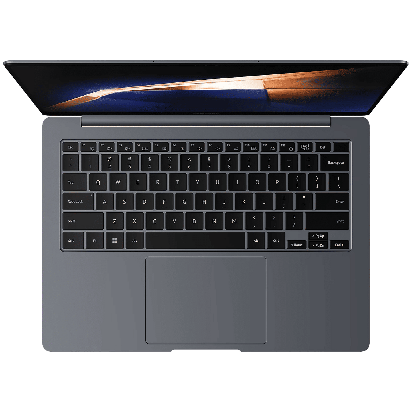 SAMSUNG Galaxy Book4 Pro Intel Core Ultra 7 Touchscreen Thin & Light Laptop (16GB, 512GB SSD, Windows 11 Home, 14 inch WQXGA Plus AMOLED Display, MS Office 2021, Moonstone Gray, 1.23 KG)