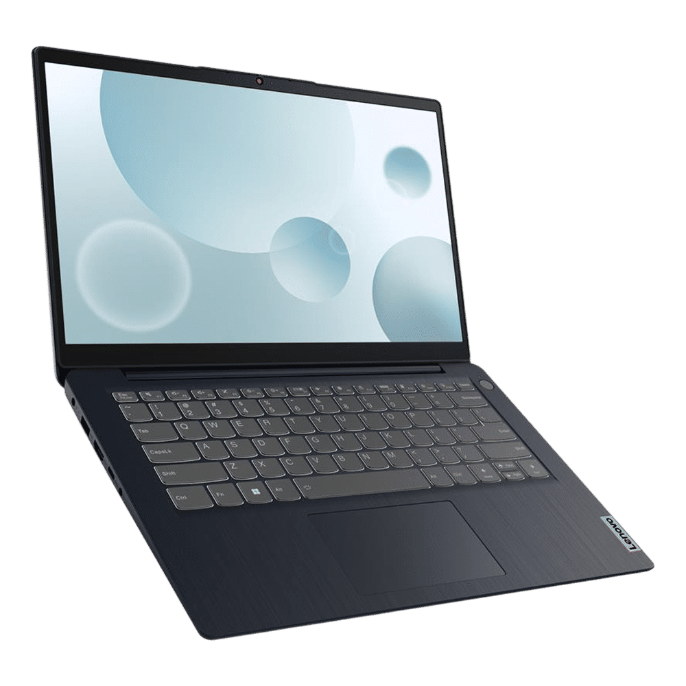 Lenovo IdeaPad 3 14IAU7 Intel Core i3 12th Gen Thin & Light Laptop (8GB, 512GB SSD, Windows 11 Home, 14 inch Full HD TN Display, MS Office 2021, Abyss Blue, 1.43 KG)