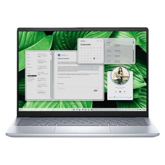 DELL Inspiron 5445 AMD Ryzen 5 8540U 8th Gen Thin & Light Laptop (16GB, 512GB SSD, Windows 11 Home, 14 inch FHD Plus Display, MS Office 2021, Ice Blue, 1.61 KG)