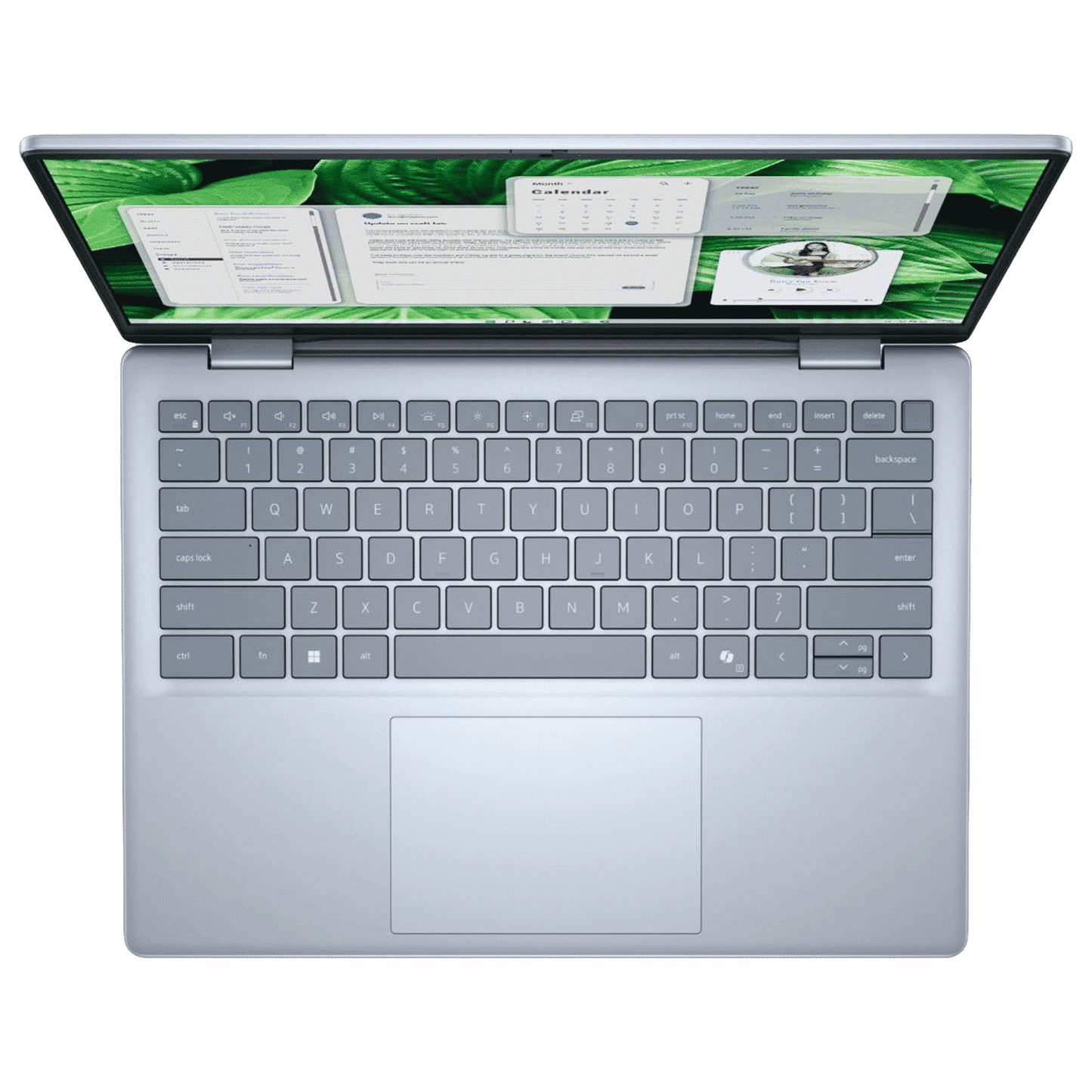 DELL Inspiron 5445 AMD Ryzen 5 8540U 8th Gen Thin & Light Laptop (16GB, 512GB SSD, Windows 11 Home, 14 inch FHD Plus Display, MS Office 2021, Ice Blue, 1.61 KG)