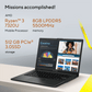 ASUS Vivo book Go AMD Ryen 3 Laptop (8GB, 512GB SSD, Windows 11 Home, 14 inch Full HD LED Backlit Display, MS Office 2021, Mixed Black, 1.38 KG)