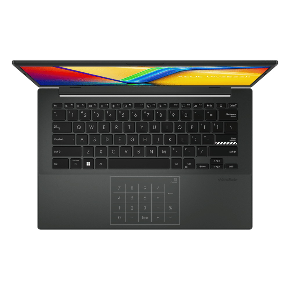 ASUS Vivo book Go AMD Ryen 3 Laptop (8GB, 512GB SSD, Windows 11 Home, 14 inch Full HD LED Backlit Display, MS Office 2021, Mixed Black, 1.38 KG)