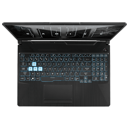 ASUS TUF Gaming A15 FA506NCR-HN075WS AMD Ryzen 7 Gaming Laptop (16GB, 512GB SSD, Windows 11 Home, 4GB Graphics, 15.6 inch 144 Hz Full HD IPS Display, NVIDIA GeForce RTX 3050, MS Office Home and Student 2021, Graphite Black, 2.3 KG)