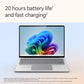 Microsoft Surface 7th Edition Snapdragon X Plus Touchscreen Ultra Thin Laptop (16GB, 256GB SSD, Windows 11 Home, 13.8 inch LCD Display, Platinum, 1.34 KG)