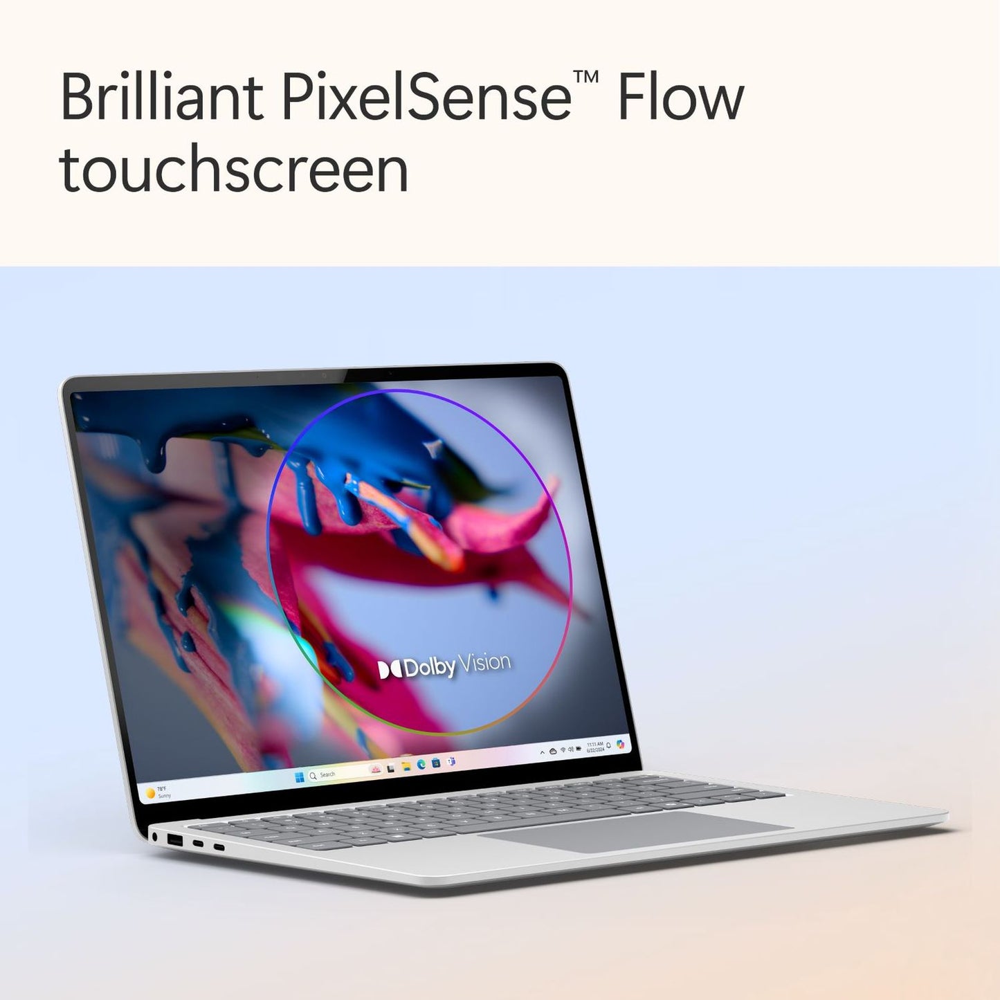 Microsoft Surface 7th Edition Snapdragon X Elite Touchscreen Ultra Thin Laptop (16GB, 512GB SSD, Windows 11 Home, 13.8 inch LCD Display, Black, 1.34 KG)