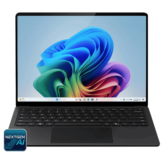 Microsoft Surface 7th Edition Snapdragon X Elite Touchscreen Ultra Thin Laptop (32GB, 1TB SSD, Windows 11 Home, 13.8 inch LCD Display, Black, 1.34 KG)