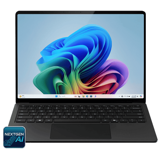 Microsoft Surface 7th Edition Snapdragon X Elite Touchscreen Ultra Thin Laptop (16GB, 512GB SSD, Windows 11 Home, 15 inch LCD Display, Black, 1.66 KG)