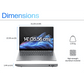 HP OmniBook X 14-fe0121QU Snapdragon X Elite Touchscreen Thin & Light Laptop (16GB, 1TB SSD, Next-Gen Windows, 14 inch 2.2K IPS Display, MS Office 2021, Meteor Silver, 1.34 KG)