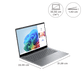 HP OmniBook X 14-fe0121QU Snapdragon X Elite Touchscreen Thin & Light Laptop (16GB, 1TB SSD, Next-Gen Windows, 14 inch 2.2K IPS Display, MS Office 2021, Meteor Silver, 1.34 KG)