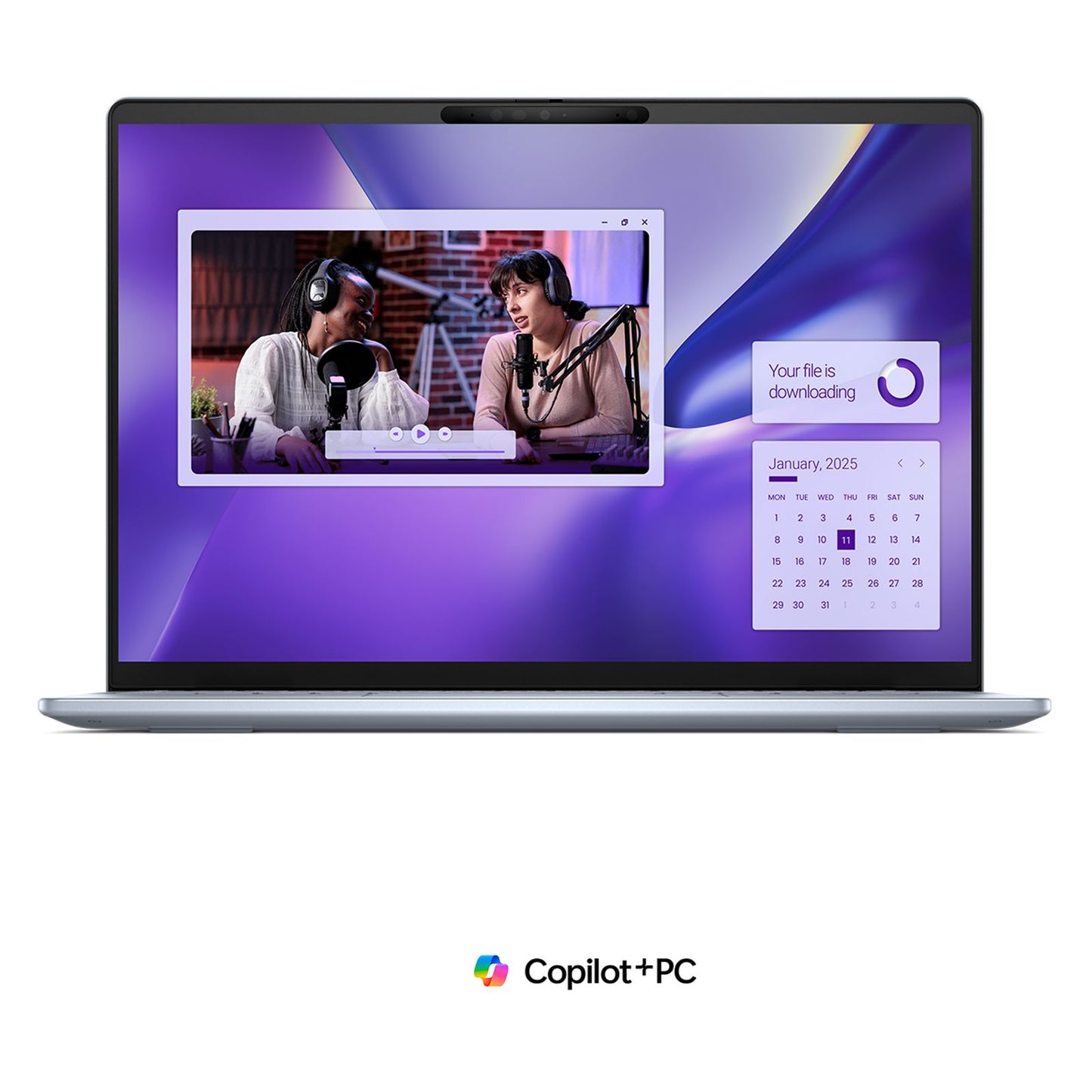 DELL Inspiron 14 Plus Snapdragon X Plus Touchscreen Thin & Light Laptop (16GB, 1TB SSD, Windows 11 Home, 14 inch QHD Plus IPS Display, MS Office 2021, Ice Blue, 1.40 KG)