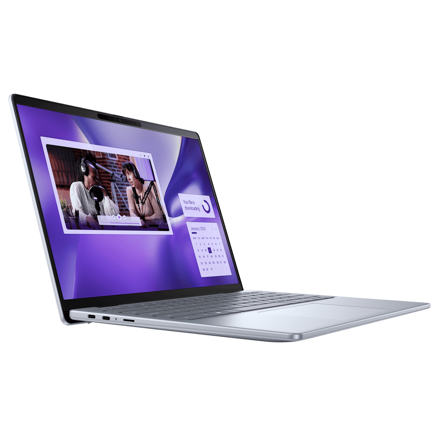 DELL Inspiron 14 Plus Snapdragon X Plus Touchscreen Thin & Light Laptop (16GB, 1TB SSD, Windows 11 Home, 14 inch QHD Plus IPS Display, MS Office 2021, Ice Blue, 1.40 KG)