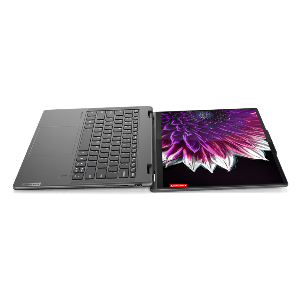 Lenovo Yoga 7 14IML9 Intel Core Ultra 5 Touchscreen 2-in-1 Laptop (16GB, 512GB SSD, Windows 11 Home, 14 inch WUXGA OLED Display, MS Office 2021, Storm Grey, 1.49 KG)