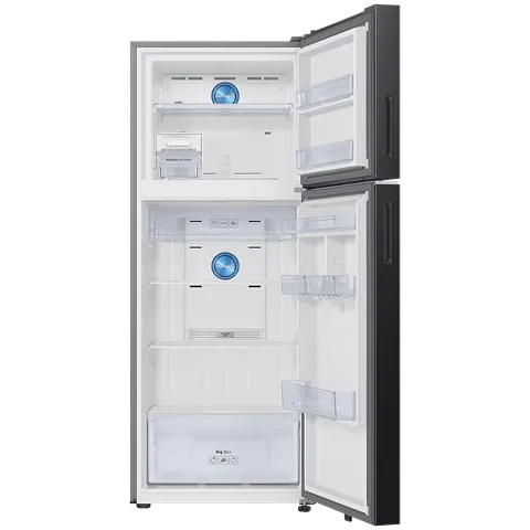 SAMSUNG RT45DG6A4DBXHL 419 Litres 3 Star Frost Free Double Door Smart Wifi Enabled Refrigerator with AI Energy Mode ( Luxe Black)