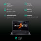 acer NITRO V ANV15-41 AMD Ryzen 7 Gaming Laptop (16GB, 512GB SSD, Windows 11 Home, 6GB Graphics, 15.6 inch 144 Hz Full HD Display, NVIDIA GeForce RTX 3050, Obsidian Black, 2.1 KG)