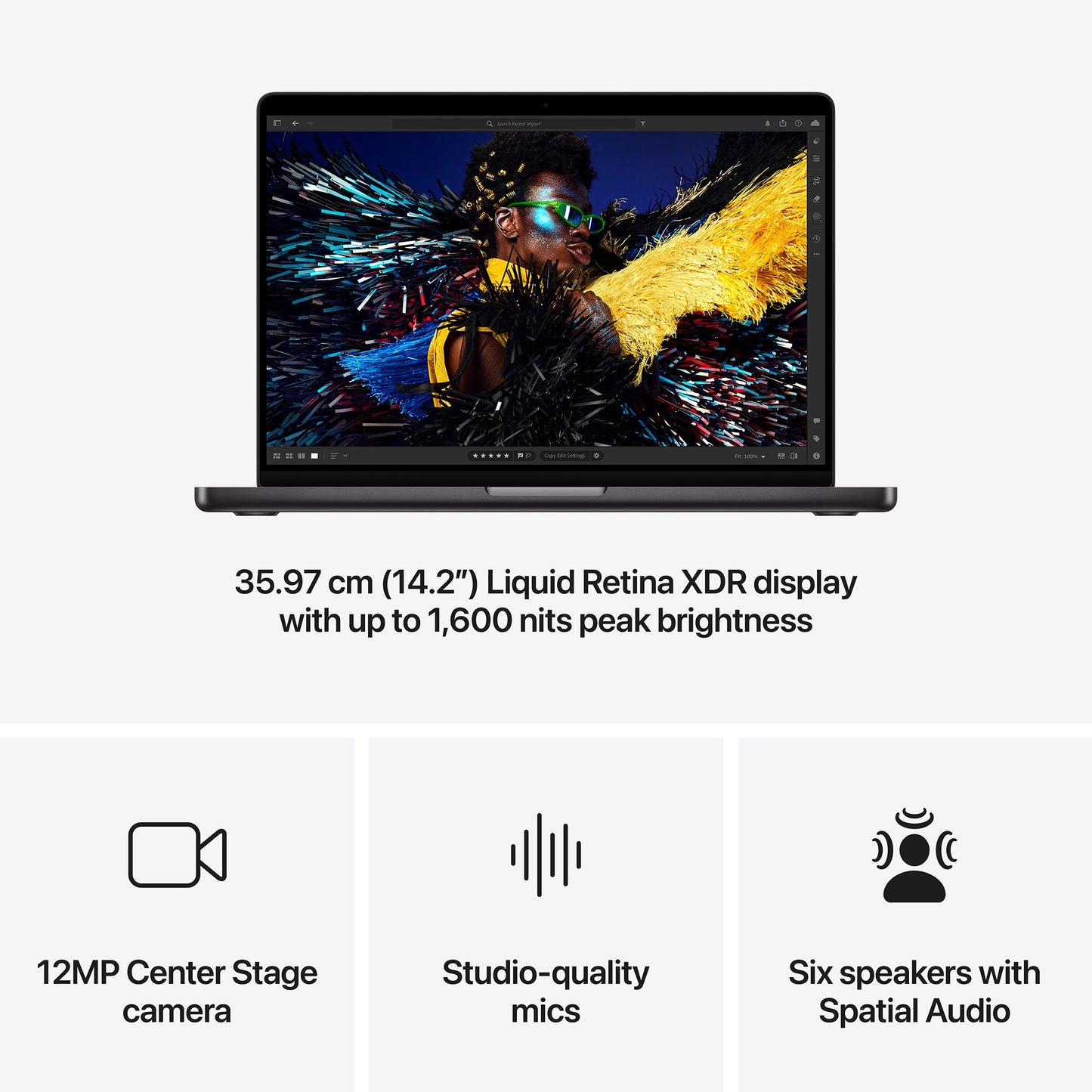 Apple MacBook Pro (14.2 inch, M4 Pro, 24GB, 1TB, macOS Sequoia, Space Black)