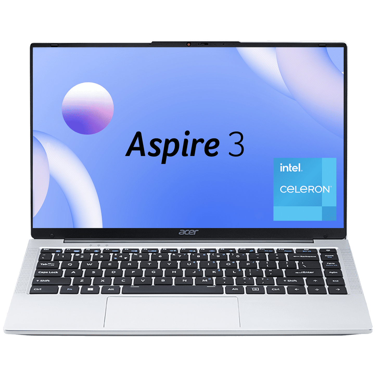 acer Aspire 3 A325-45 Intel Celeron N4500 Thin & Light Laptop (8GB, 512GB SSD, Windows 11 Home, 15.6 inch Full HD LED Backlit Display, Pure Silver, 1.5 KG)