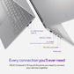 ASUS Vivobook S 15 S5507QA-MA551WS Snapdragon X Plus X1P 42 100 Thin & Light Laptop (16GB, 1TB SSD, Windows 11 Home, 15.6 inch OLED Display, MS Office 2021, Cool Silver, 1.42 KG)