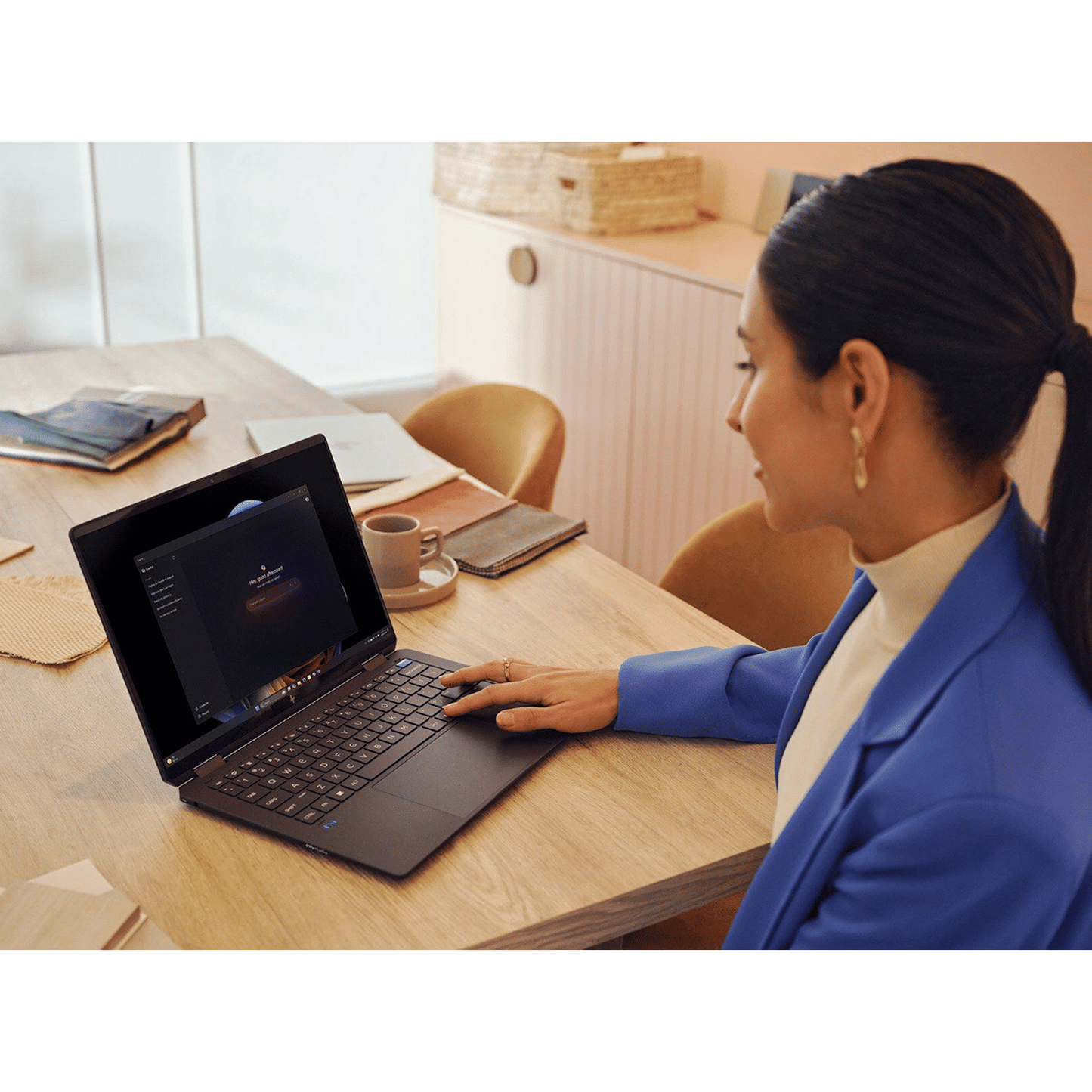 HP OmniBook Ultra Flip 14-fh0029TU Intel Core Ultra 7 Touchscreen Thin & Light Laptop (32GB, 1TB SSD, Windows 11 Home, 14 inch OLED Display, MS Office 2021, Eclipse Gray, 1.34 KG)