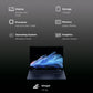 HP OmniBook Ultra Flip 14-fh0046TU Intel Core Ultra 7 Touchscreen Thin & Light Laptop (32GB, 1TB SSD, Windows 11 Home, 14 inch OLED Display, MS Office 2021, Atmospheric Blue, 1.34 KG)