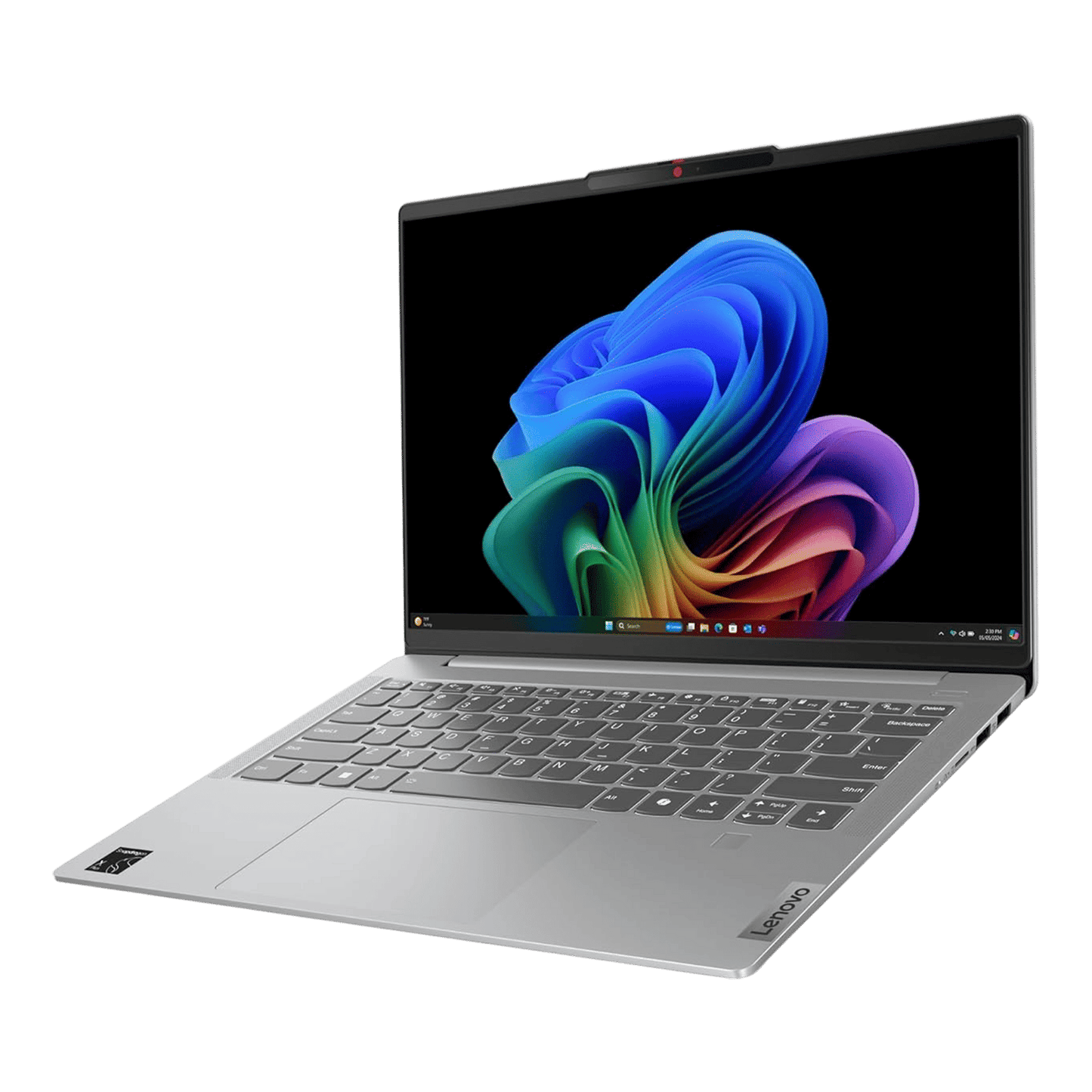 Lenovo Ideapad Slim 5x Snapdragon X Plus 9th Gen Thin & Light Laptop (16GB, 1TB SSD, Windows 11 Home, 14 inch WUXGA IPS Display, MS Office 2021, Cloud Grey, 1.48 KG)