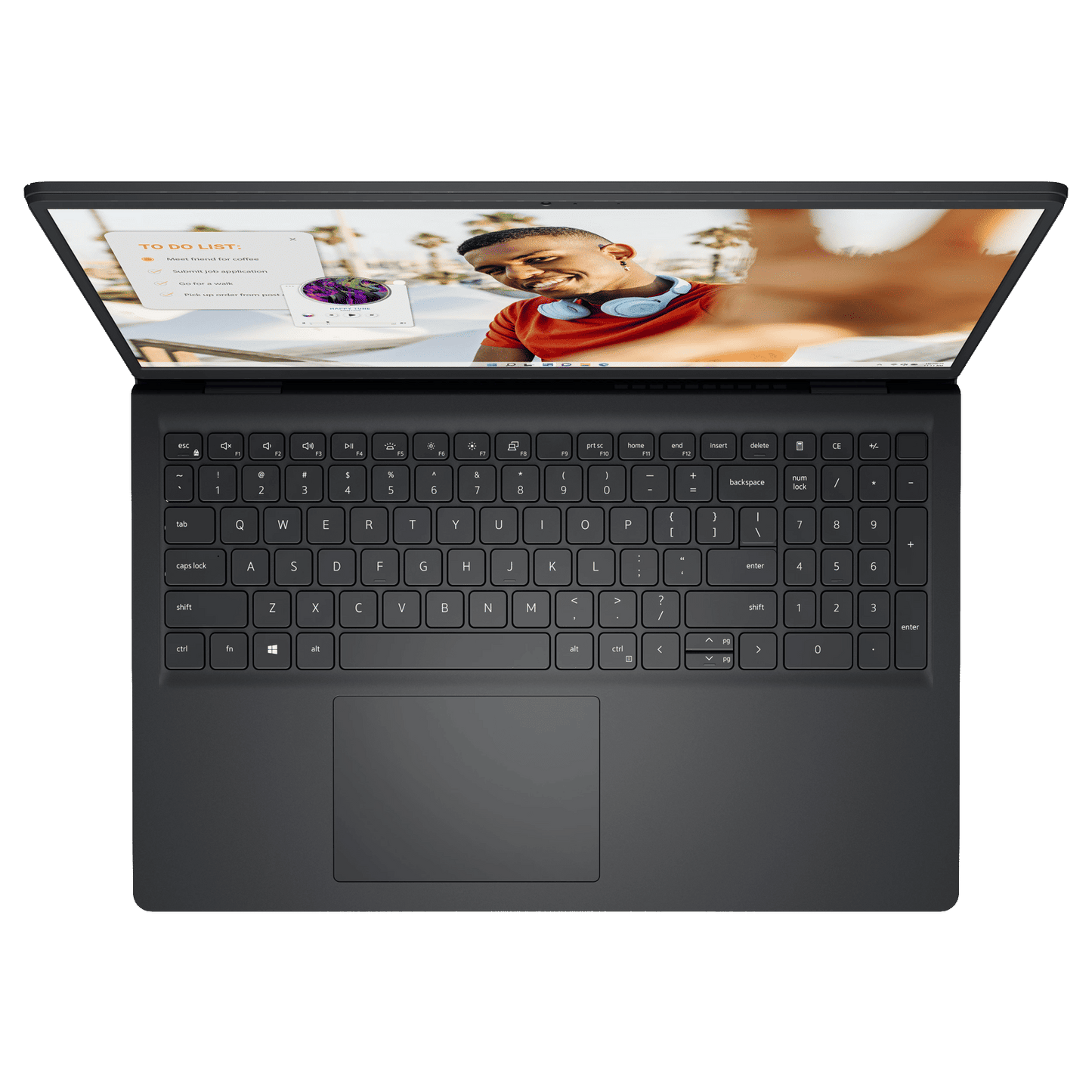 DELL Inspiron 15 3535 AMD Ryzen 3 7320U 7th Gen Notebook Laptop (8GB, 512GB SSD, Windows 11 Home, 15.6 inch Full HD Display, MS Office 2021, Carbon Black, 1.63 KG)